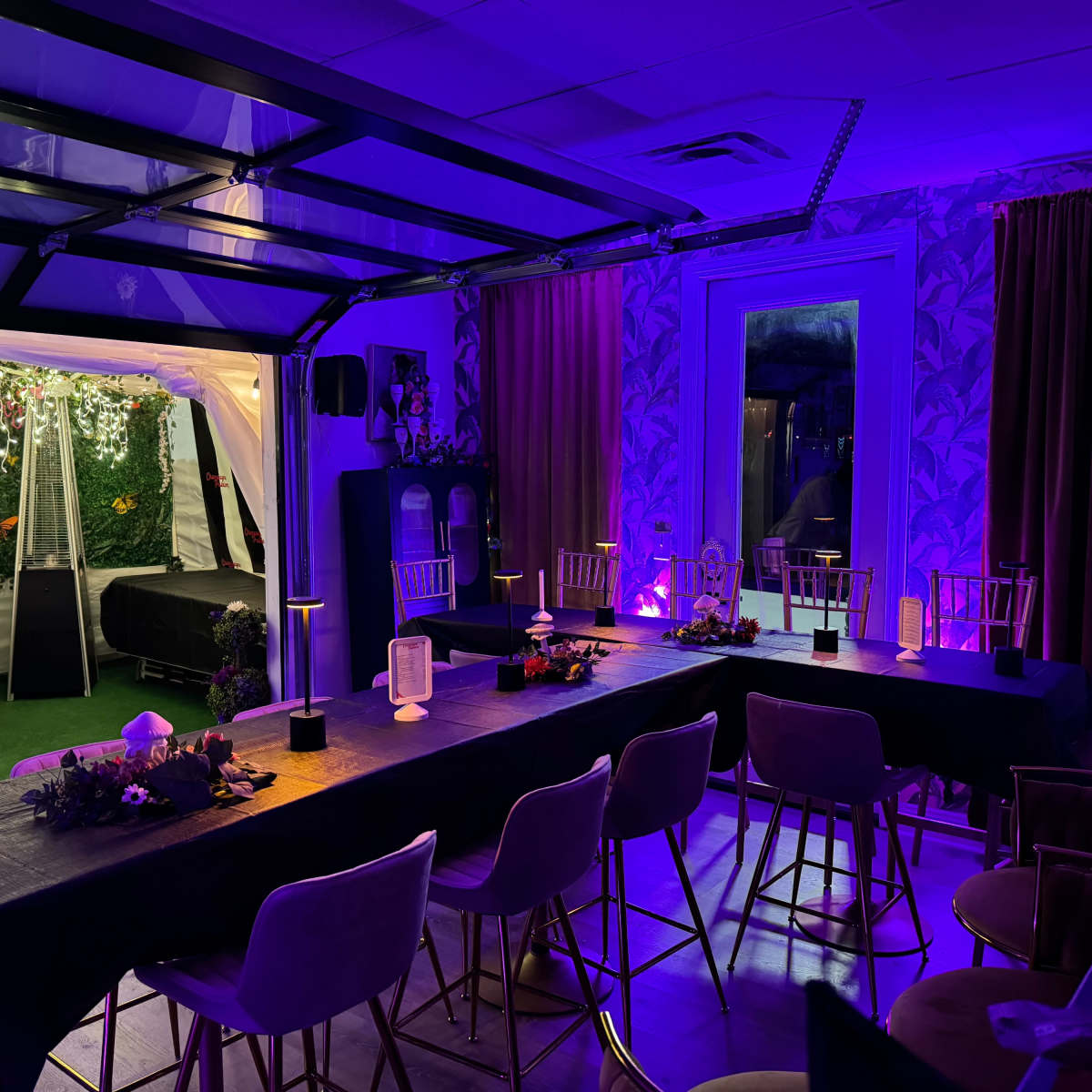 Elevated Elegance: A Champagne Bar with Patio in Morrow Image in Morrow, Morrow, GA