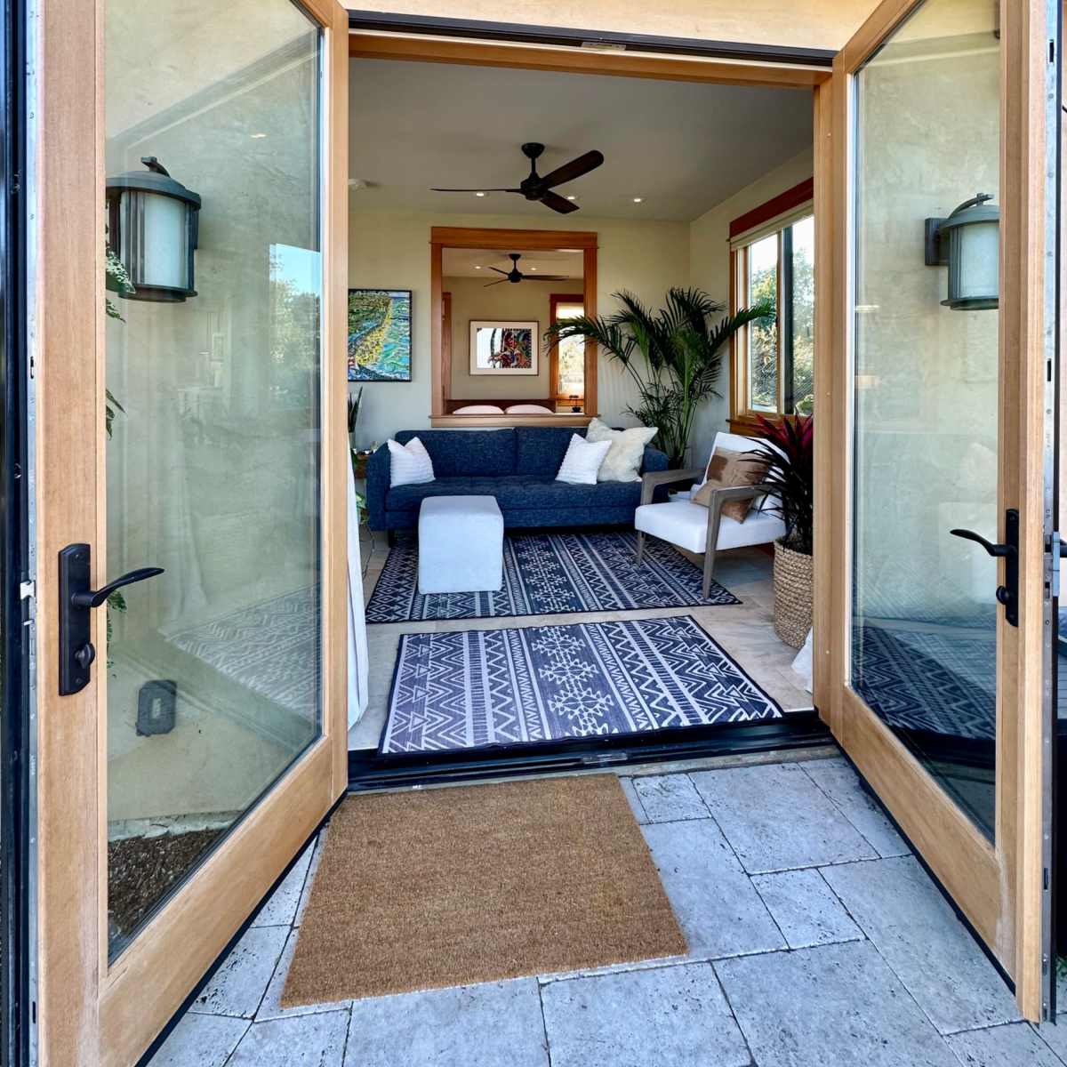 Sanctuary pool house panoramic views jungle vibes in Fallbrook Image in Morro Hills, Fallbrook, CA