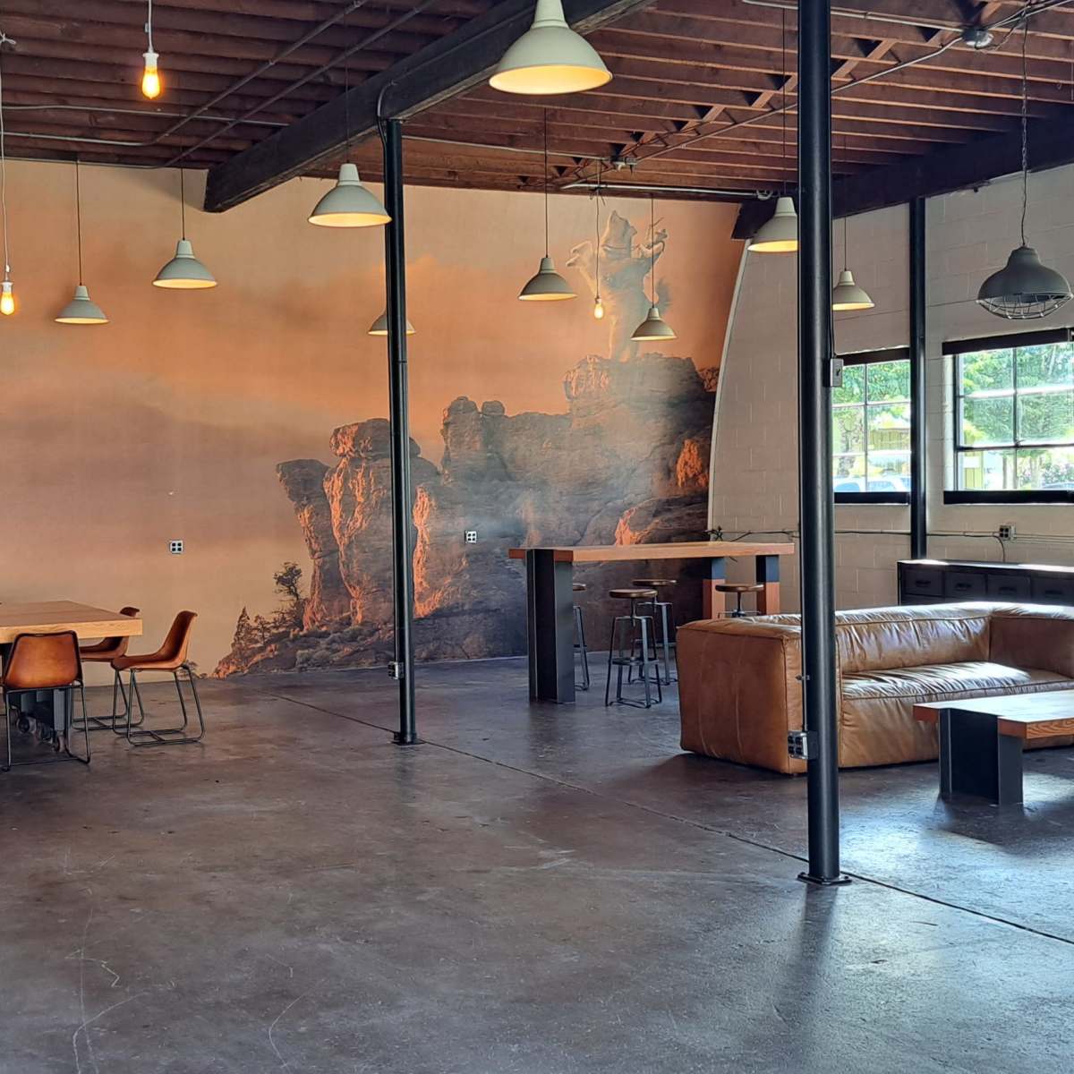 Unique and Creative Industrial Loft Space in Heart of Downtown Newberg in Newberg Image in Newberg, Newberg, OR