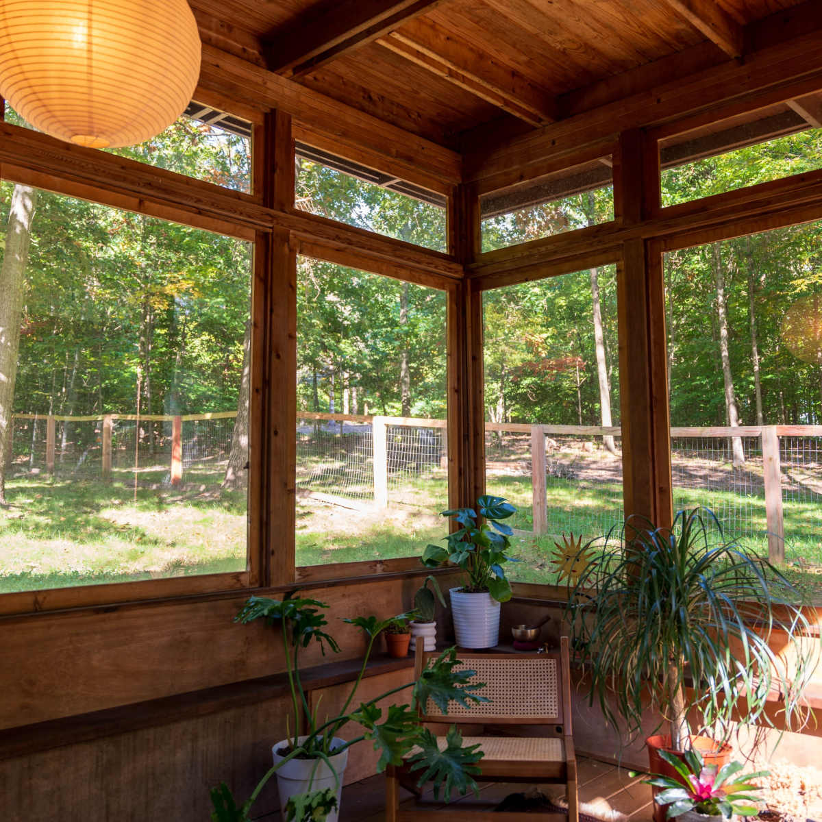 Frank Lloyd Wright Usonian Inspired Home in the Forest in Sparta Image in Algoma Township, Sparta, MI