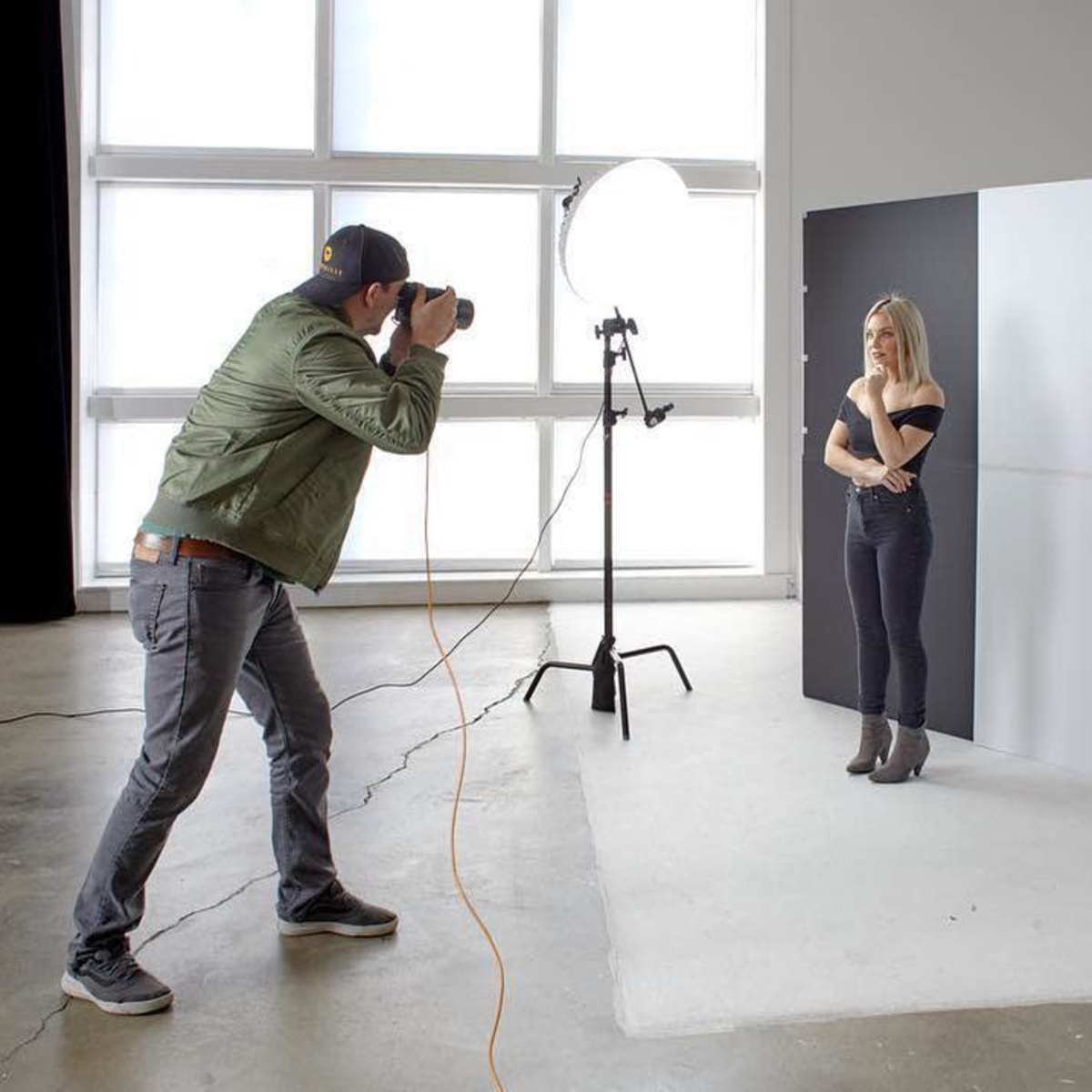 Large natural light Photo / Video studio with blackout options. White cyc wall area in Studio A & B. Located near historic Franklin Tennessee with shopping, restaurants / bars.  Back lot studio. in Franklin Image in Franklin, Franklin, TN