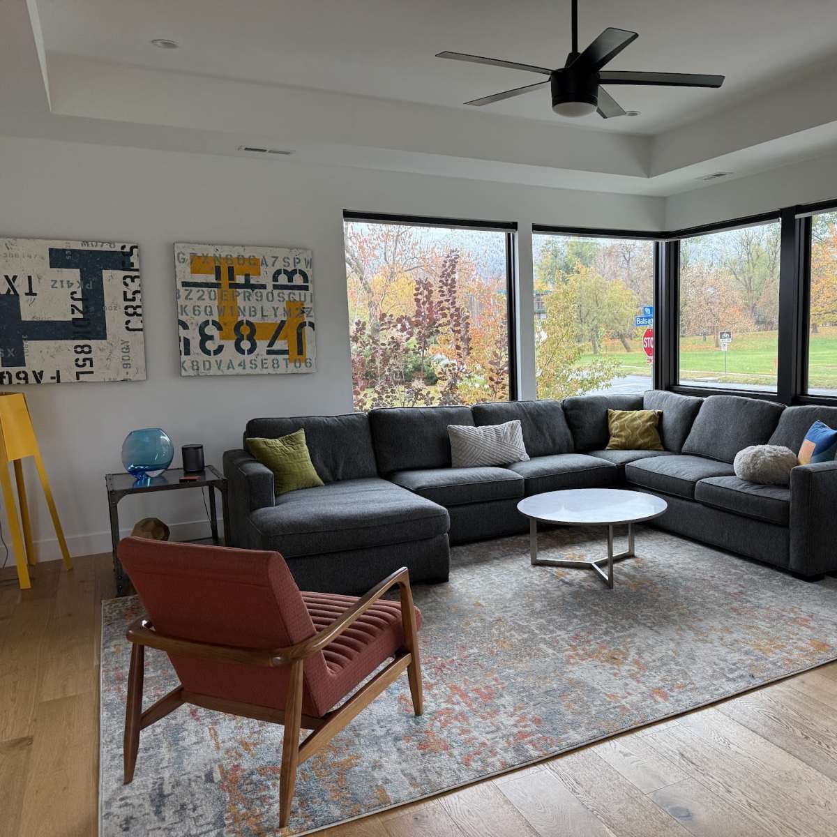 Modern house with amazing views of the Boulder Flatirons and Mount Sanitas in Boulder Image in Newlands, Boulder, CO
