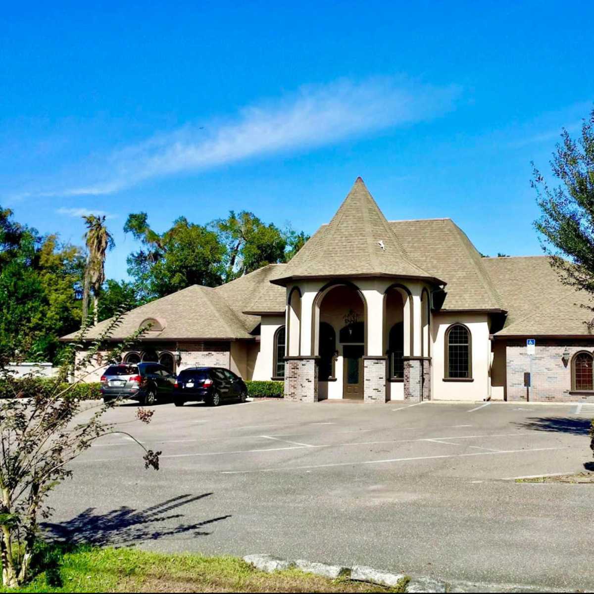 Banquet Hall with Covered Outdoor Area and Grand Foyer in Tampa Image in Old Seminole Heights, Tampa, FL