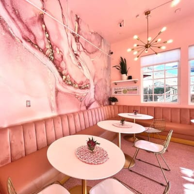 13 Pink coffee bar ideas  coffee bar, pink, beauty room