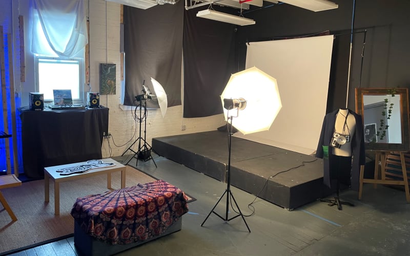 Downtown Loft photography, rehearsal and recording studio, Union City