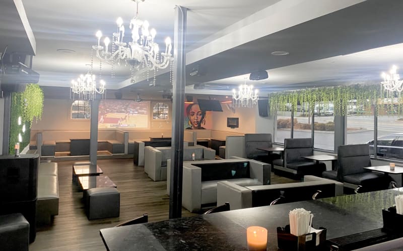 Book our bar/hookah lounge for your parties as low as 75 per hour with a minimum spend of 1500