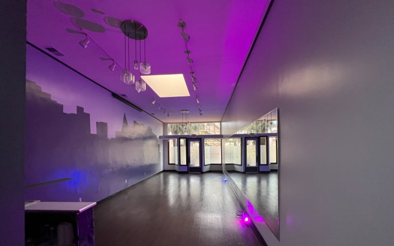 Chic Venue with Skylight & Hardwood Floors Ideal Space for Events in