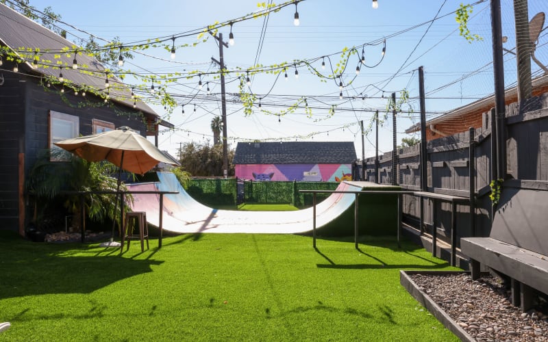 ArtsRec / Sneaker Shop / Outdoor Venue / Pizza Slice Shop