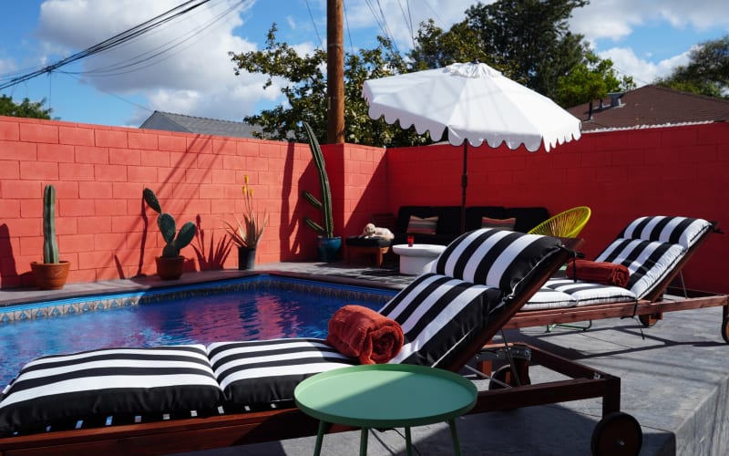 Colorful Long Beach Bungalow with Pool, Long Beach, CA Production