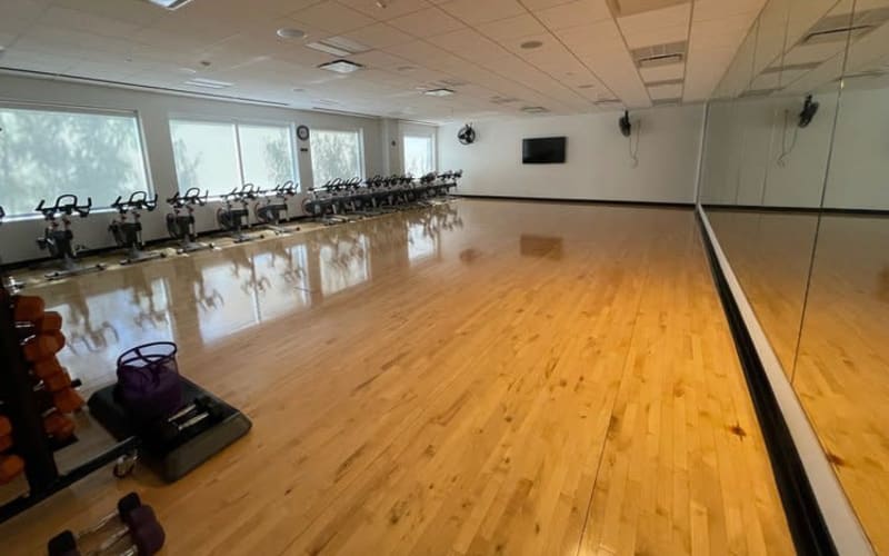 14,000SF of ReadytoUse Gym Facility, with Studio for classes. Men and Women locker rooms, with