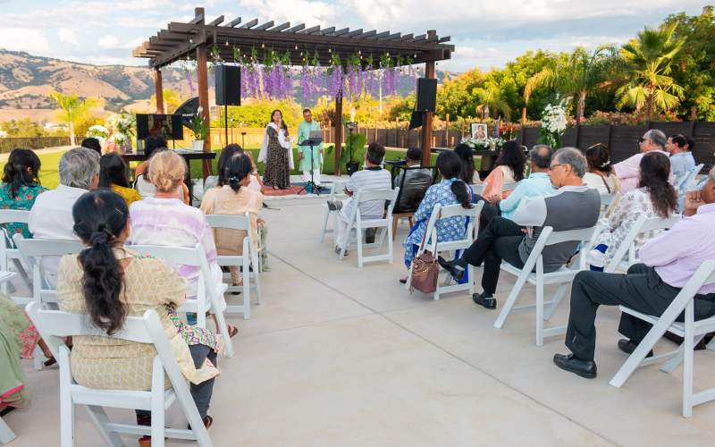 Huge backyard overlooking Mission Hills perfect for weddings, parties