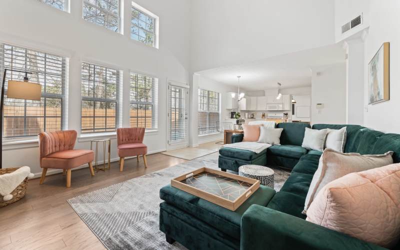 Spacious Home with Multiple Seating Areas and Back Patio, Suwanee, GA