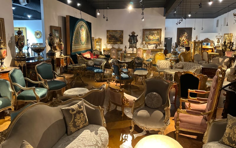 Antique furniture gallery, Van nuys, CA Production Peerspace
