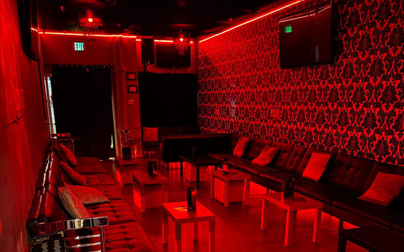 Hookah lounge good for photo shoots, music videos, private parties