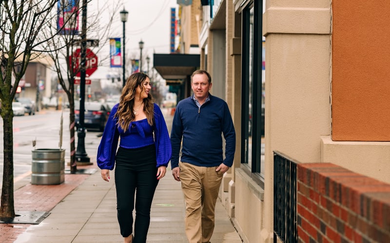 Polter Real Estate Downtown Loft Style conference room, Fremont, OH