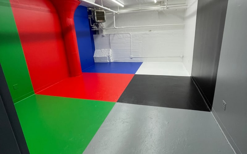 Multipurpose Multicolor Blackout Studio, Queens, NY Production