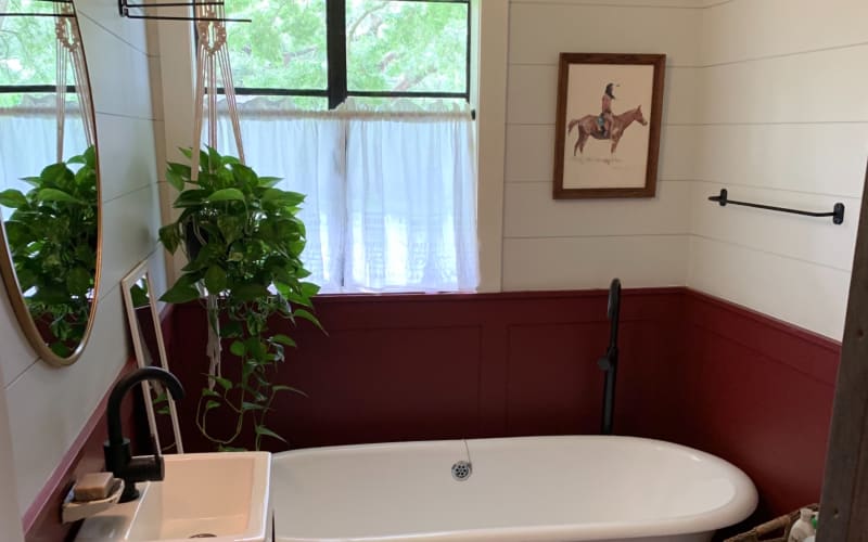 Open concept bohemian house with natural lighting, Lafayette, LA Off