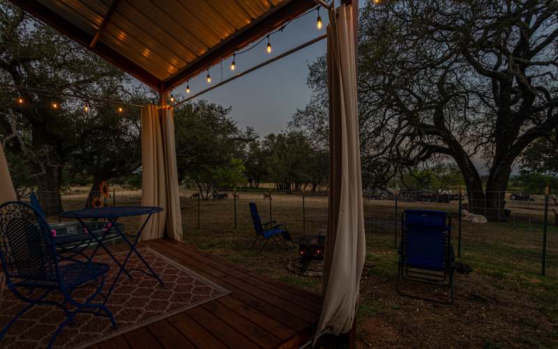 Vintage 33 ft Airstream on farm with goats, chickens and turkeys