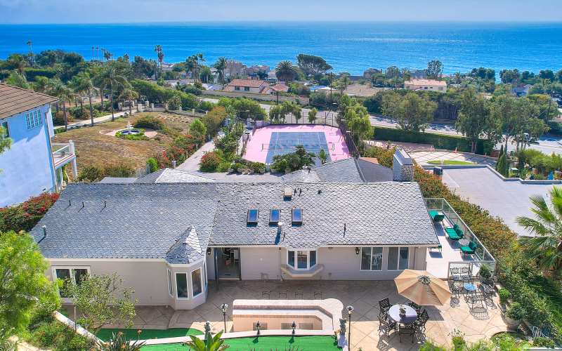 Malibu tennis court ocean view villa Malibu CA Event Peerspace