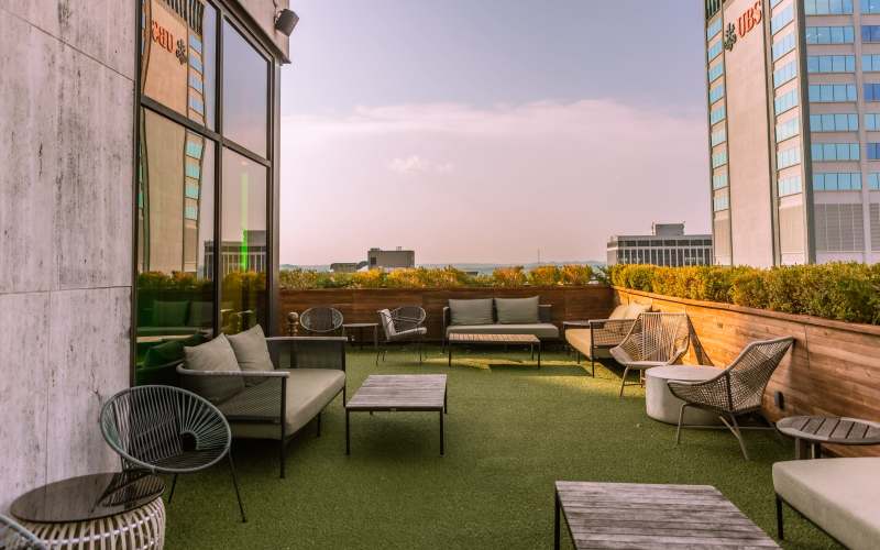 Picture of Rooftop Private Event Space with Skyline View Downtown Nashville ...