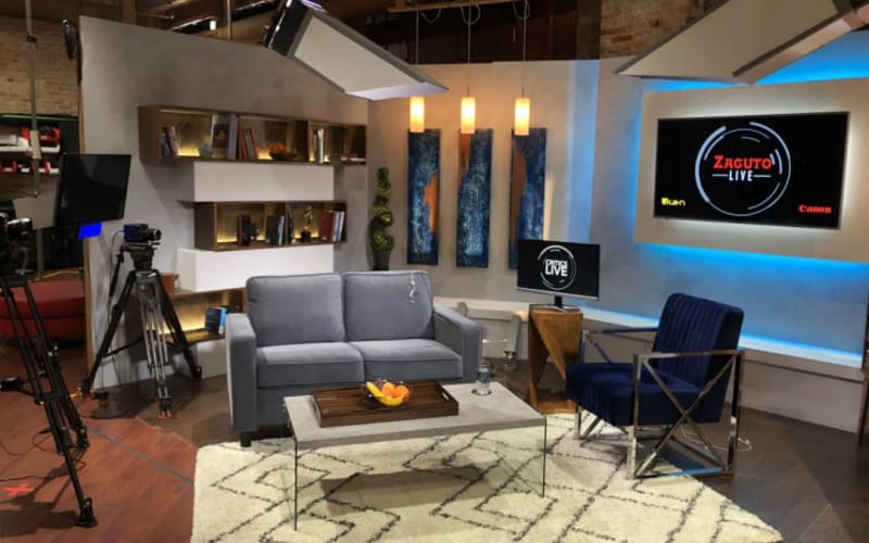 Downtown studio Full use of all 3 sets for live stream or recorded