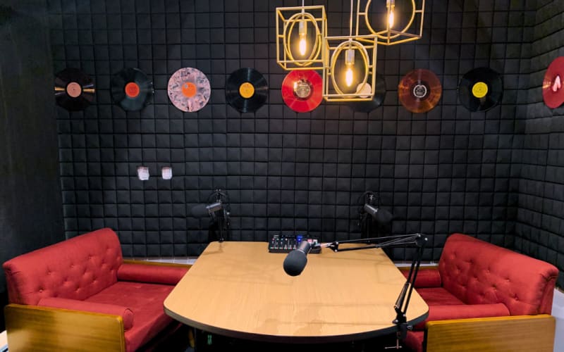 Las Colinas Podcast Recording Studio, Irving, TX Production Peerspace