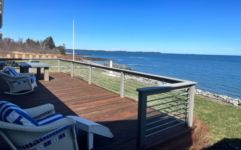 Rural Oceanfront Maine Home (s) with beach access and ocean views from