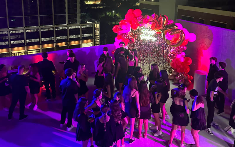 Industrial Rooftop Event Space W/ Skyline view of Wynwood and Edge