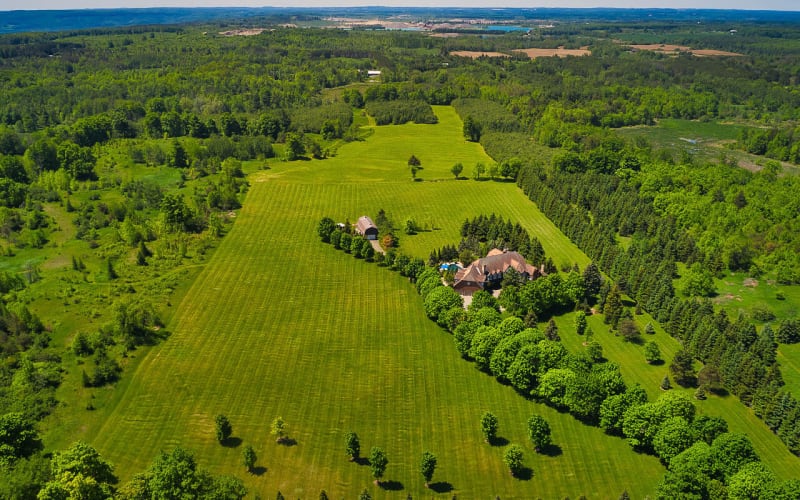 Well Groomed Lawn with Rolling Hills, Caledon Village Event Peerspace