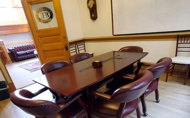 Conference Room in Historic 1890's Blackwell Mansion (level 2),