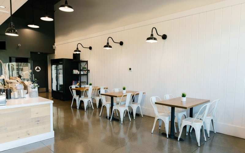 Gallery Detail: Modern Farmhouse Styled Cafe Vacaville Ca Production