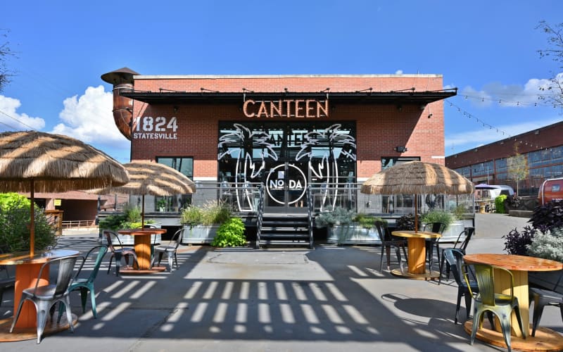 Palm Tree Lounge at the Canteen just outside of Uptown, Charlotte, NC