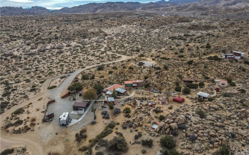 Rustic Pioneertown Boulder Property, Pioneertown, CA Production