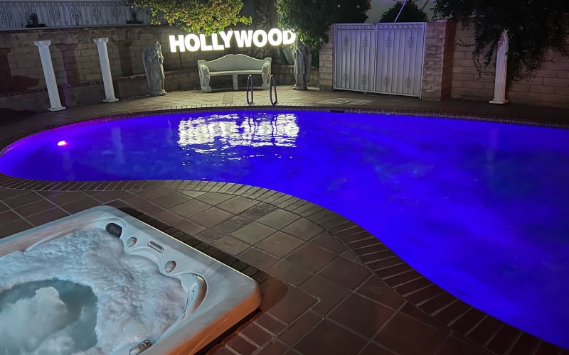 Spacious LED Pool, North Hills, CA Production Peerspace