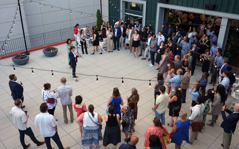 Industrial Outdoor Patio Event Space in Shaw, Washington, DC Event