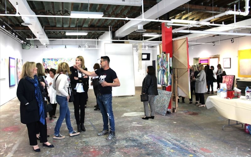 Peter Triantos Art Gallery Sophisticated Downtown Art Gallery