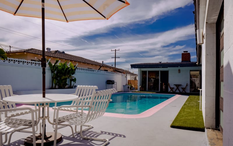 Authentic MidCentury Modern Home with Pool, Downey, CA Production