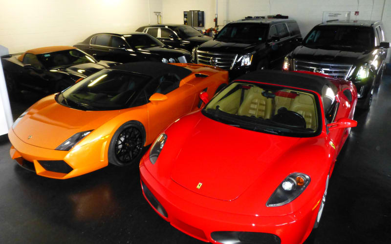 Minimalist Warehouse With Exotic And Luxury Cars Included, Pennsauken