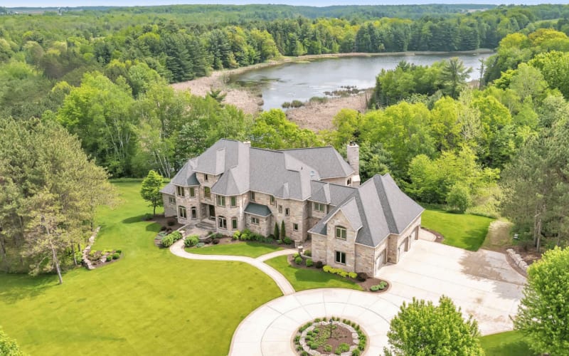Stunning 3level chiltonstone castle with private lake, Gillett, WI Event Peerspace