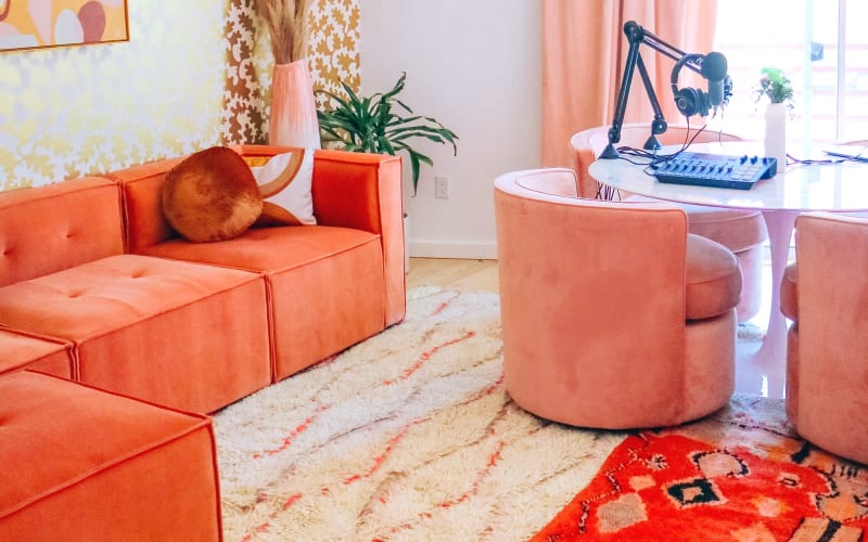 Bright Colorful Space for Photoshoots, Los Angeles, CA Production