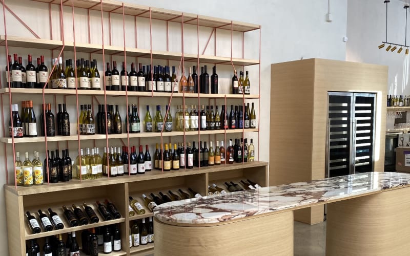 Downtown Wine Bar and Lounge with a Modern and Minimalist Design