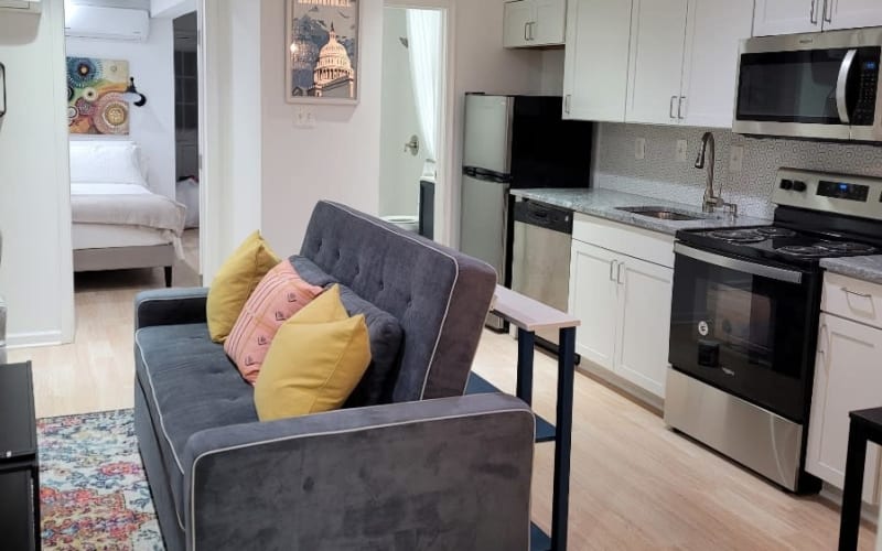 Bright and Modern English Basement Apartment, Washington, DC