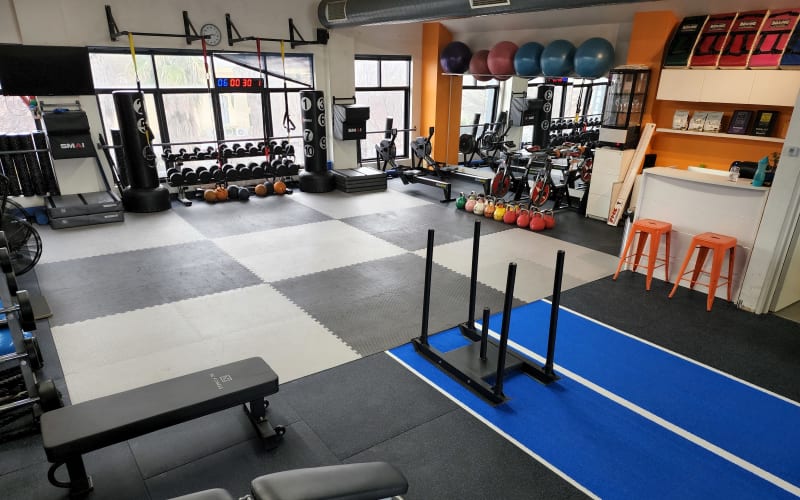 Private & Prestigious Indoor / Outdoor Gym Space, with stunning views ...