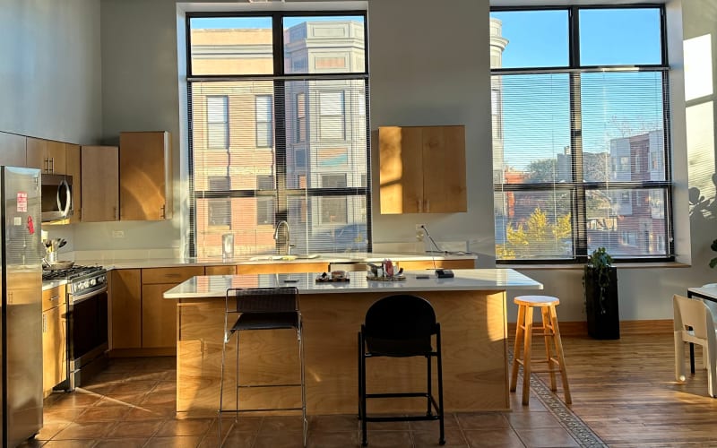 Artist Studio And Custombuilt Loft. Large Open Bright Floor Plan