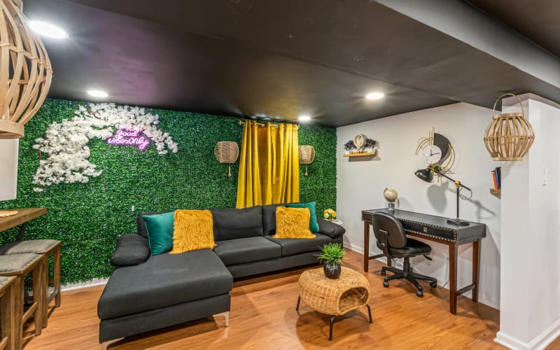 Beautiful and unique underground Garden apartment, Springfield Gardens