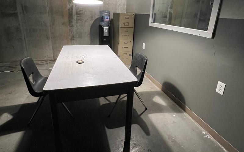 Interrogation Room With Mirror Window, Chamblee, GA Production