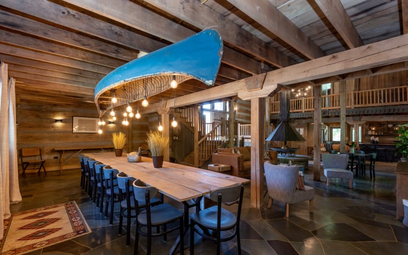 Unique Barn Cabin located on Goose Creek in downtown Avoca., Avoca, IN