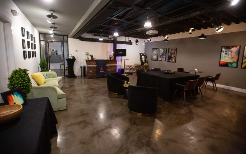 Dynamic Venue for Networking Events, Parties, Art Gallery Showings, and