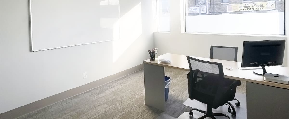 Quiet, Well-Lighted, Comfortable Brooklyn Workspace Office in Brooklyn Hero Image in Sheepshead Bay, Brooklyn, NY