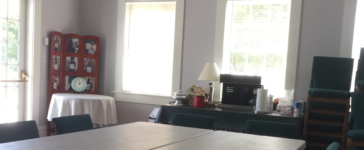 Well Lit Meeting Room